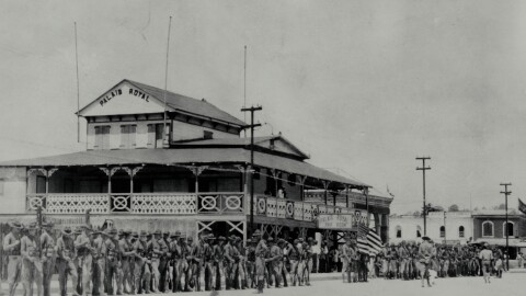 U.S. Marines occupied Haiti from 1915 to 1934.