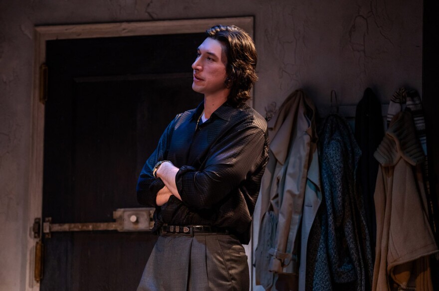 Adam Driver in "Burn This."
