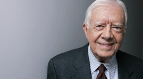 FILE - Former President Jimmy Carter poses for a portrait during the Toronto International Film Festival, Sept. 10, 2007, in Toronto. (AP Photo/Carolyn Kaster, File)