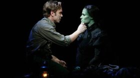 Norbert Leo Butz and Idina Menzel in the original cast of Wicked the Musical