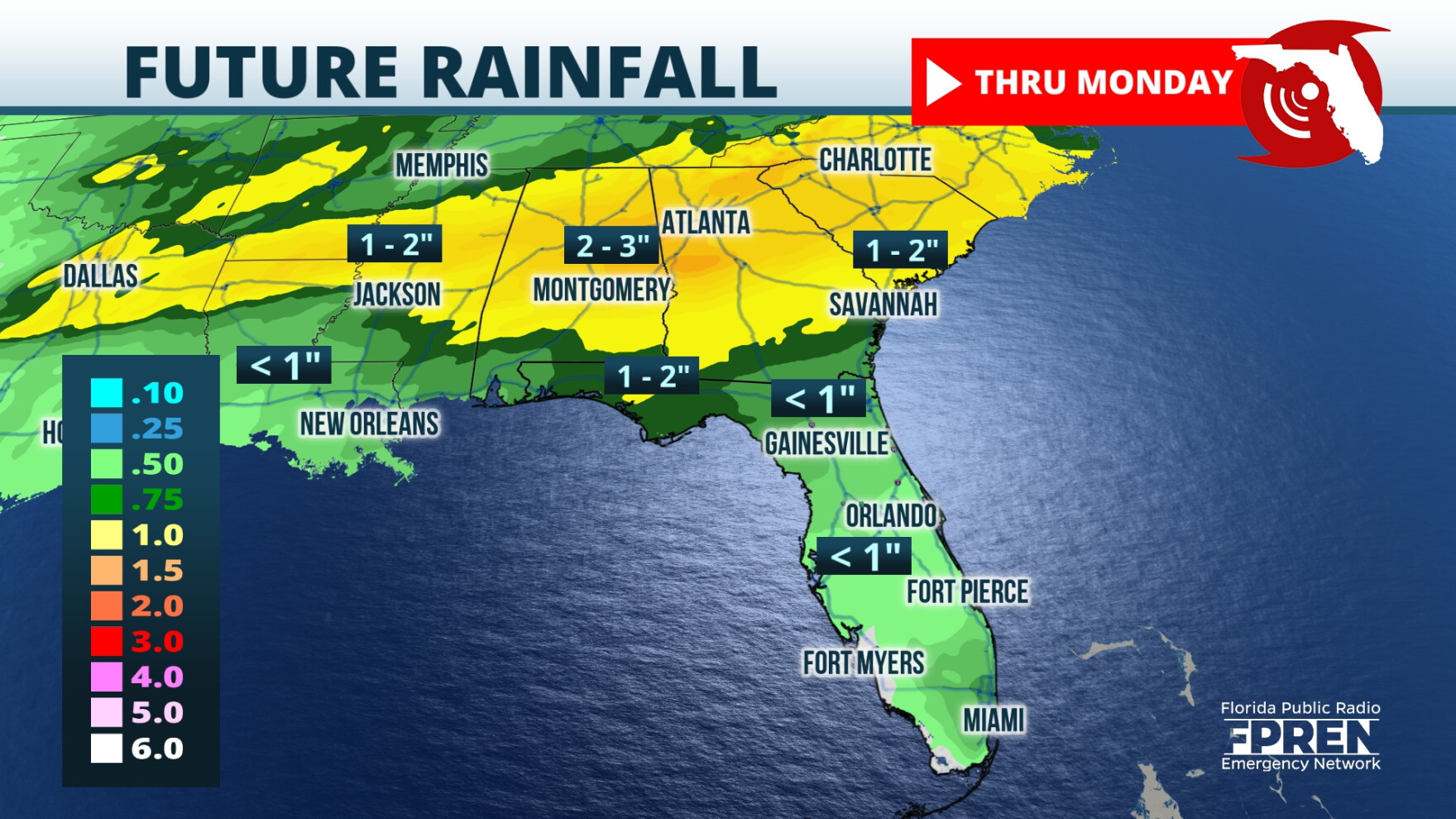 Severe thunderstorms, local flooding possible over the Panhandle and ...