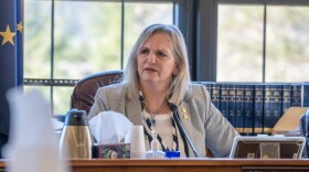 Rep. DeLena Johnson, R-Palmer, speaks during a House Finance Committee meeting on March 28, 2024.