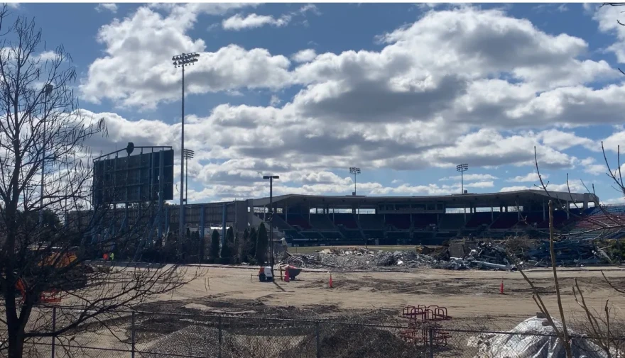 McCoy Stadium in Pawtucket is being demolished. It served as home to the PawSox for 50 years.