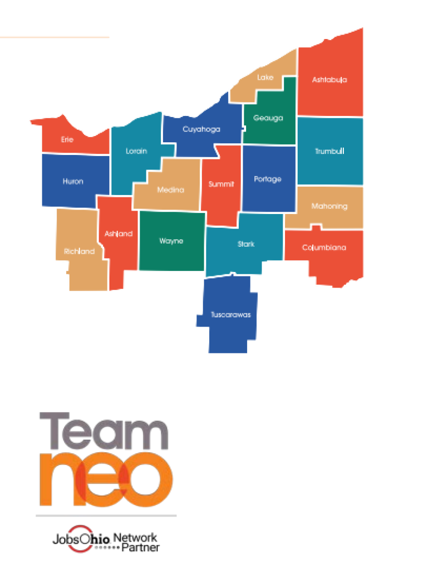  Team NEO encompasses 18 counties of Northeast Ohio.