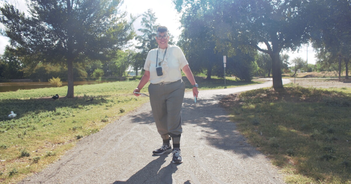 San Antonio artist with disabilities leads the charge in improving accessibility at Miller鈥檚 Pond Park