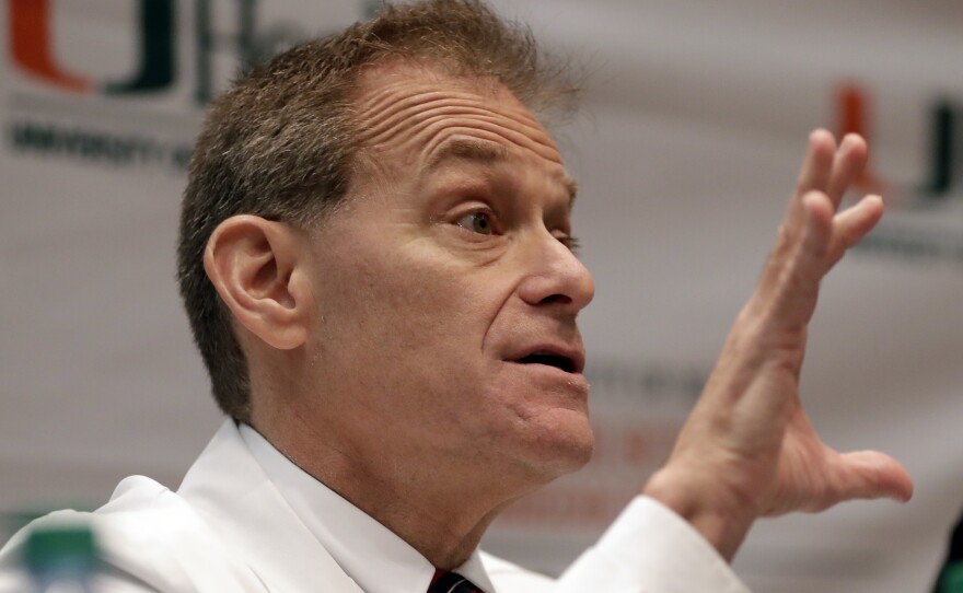 "I'm confident that their vestibular systems were damaged by something," says Dr. Michael Hoffer, of the University of Miami. "What it was, who was doing it — I don't know."