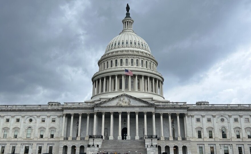 The United States Capitol building.