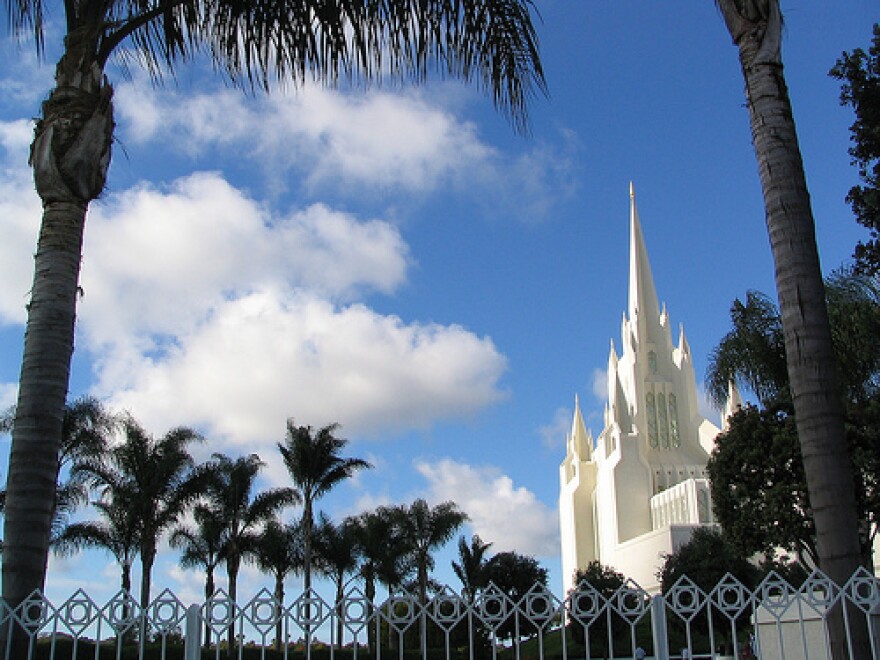 Photo of tropical temple.