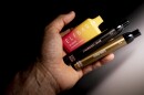 Elf Bar and Esco Bar disposable vaping devices are displayed, Monday, June 26, 2023, in Washington. (AP Photo/Andrew Harnik)
