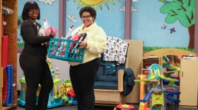 Ayana Chealey and Madeline Brown run the Monroe County Court's, Children’s Center in the Hall of Justice (Room 300), providing child care for families navigating the court system. The center is open from 9 a.m. to 5 p.m. for children ages 6 weeks to 12 years and is operated by Skies the Limit Academy, offering a safe, supervised play space while guardians attend to legal matters.