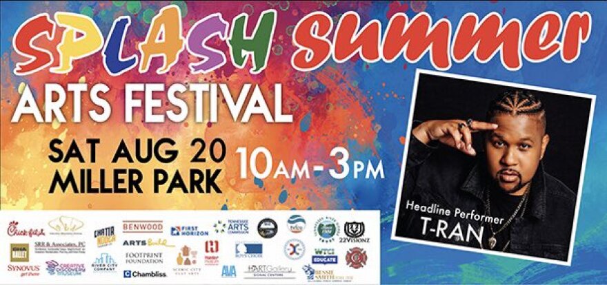 Splash Summer Arts Festival banner