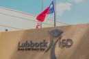 Lubbock Independent School District Administration building sign. April 25, 2025