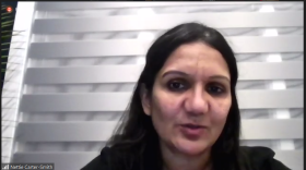 Dr. Yamini Teegala, Chief Medical Officer of Rocking Horse Community Health Center in Clark County.