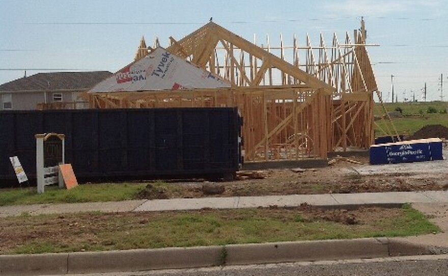 Homes are being constructed all over Joplin.