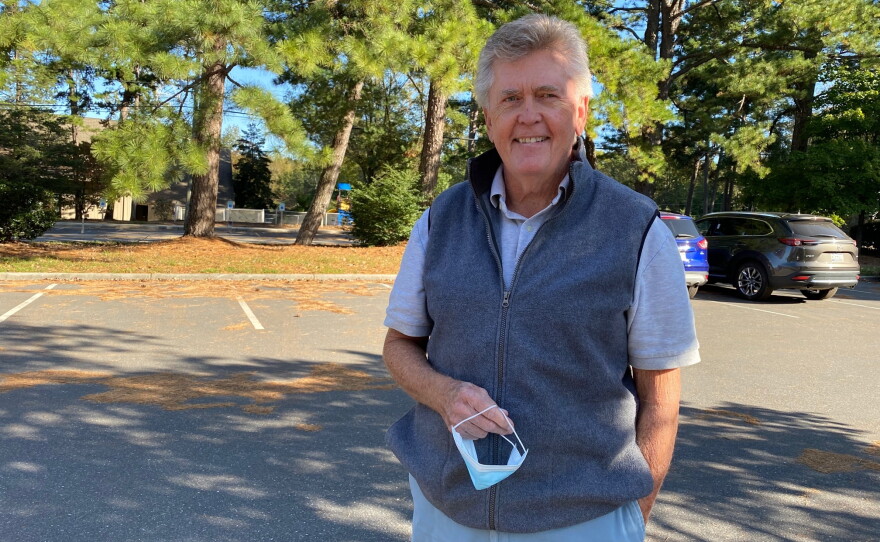 Jerry Bohannon says he and his wife voted today because they like the tradition.