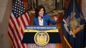 Gov. Kathy Hochul says she's pushing for bills to ban harmful social media algorithims targeting children as the 2024 session draws to a close.