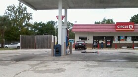 This Jacksonville Beach gas station didn't have any fuel available when this photo was shot on Friday.