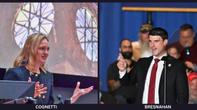 Paige Cognetti (left), and Rob Bresnahan