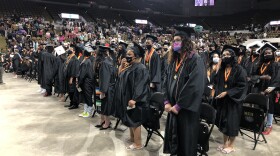 Milwaukee Riverside University High School class of 2022 graduates.