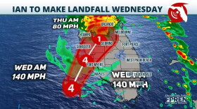 Major Hurricane Ian will bring life-threatening storm surge to portions of Florida.