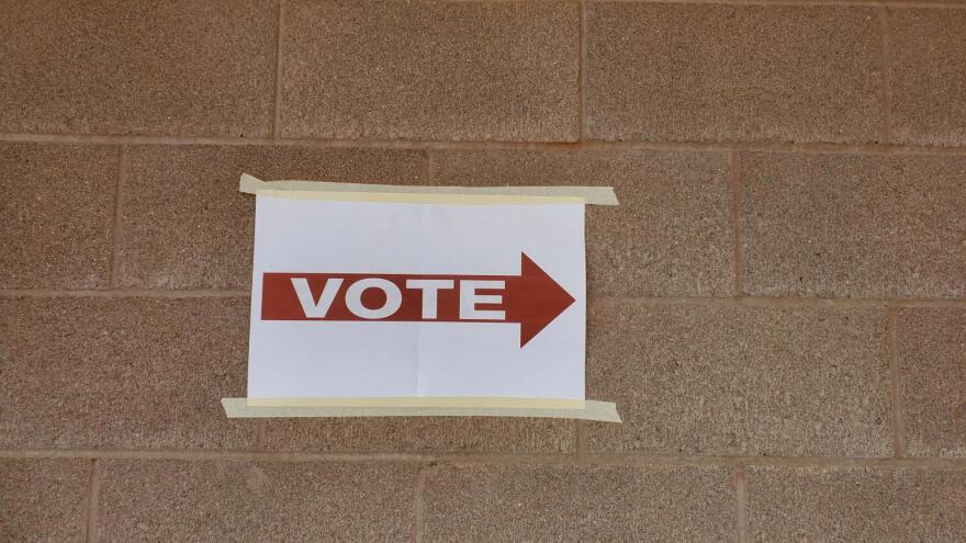 voting sign
