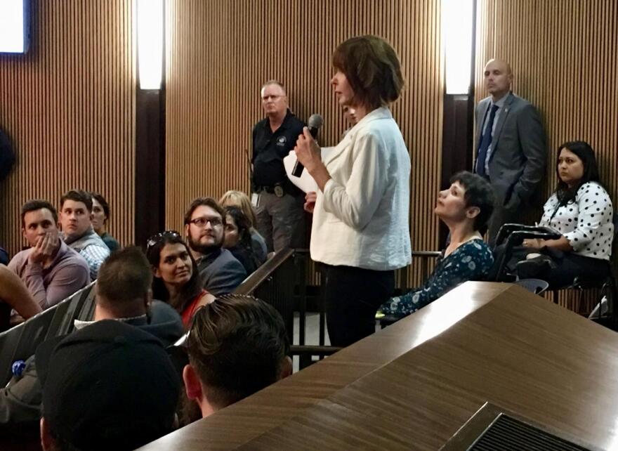 woman tells council how medical marijuana has helped daughter