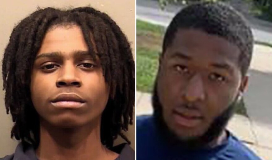 DeWon Griffin, left, must serve at least 58 years in prison for killing Tariq Houston of Springfield in 2019. He was sentenced to 87 years Monday, Dec. 30, 2024 in McLean County.