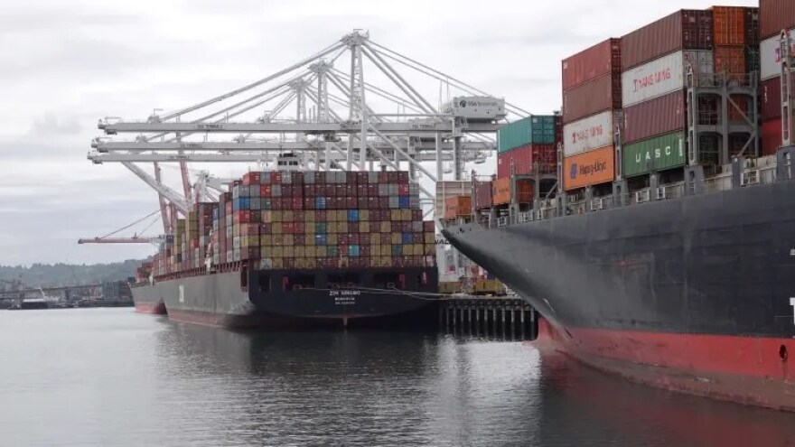 Shipping containers at the Port of Seattle. Patti Domm | CNBC