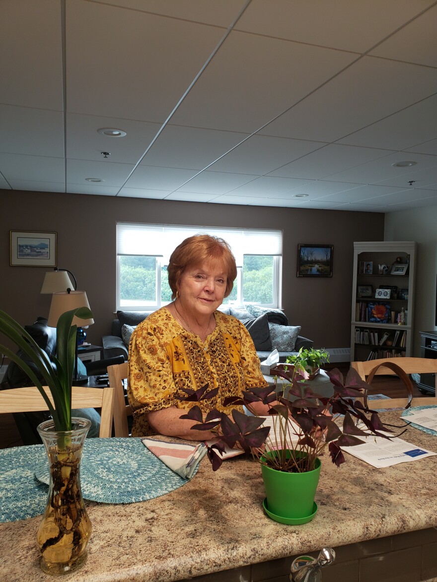 Sonya Nicholson, a resident of Kodiak, has lived at Emerald Heights senior housing complex for the past couple years.
