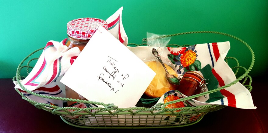 EllynAnne Geisel started Tie One On Day after she saw how much joy her gift of a baked good wrapped in an apron brought her neighbor who was dealing with hardship.