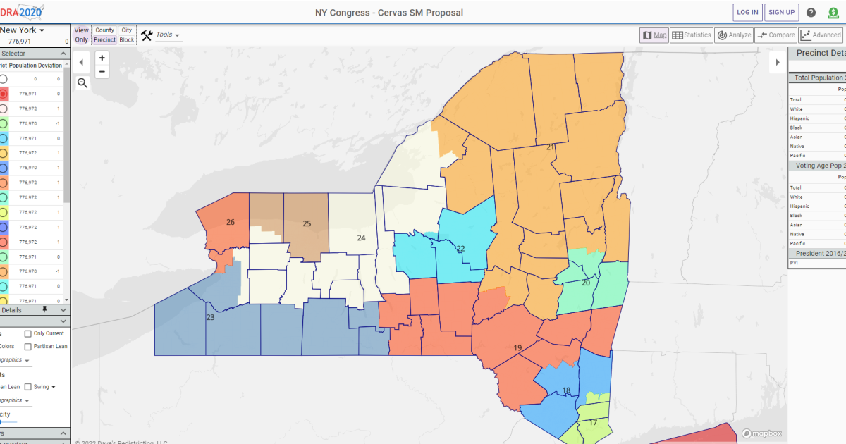Special master releases revised congressional and state senate district ...
