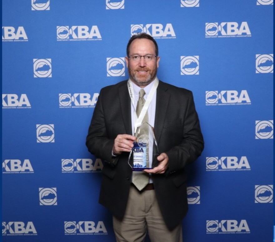 WEKU Executive Director Mike Savage is receiving a KBA Excellence Award at the KBA's annual meeting in Louisville on Sunday evening.