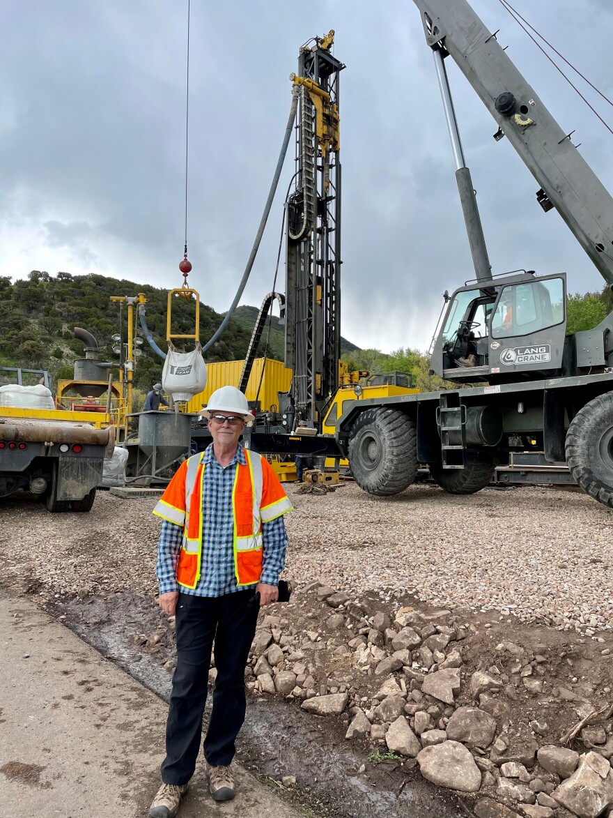 Oakley City Planning Commissioner Doug Evans is the city's pointman on the new well project.