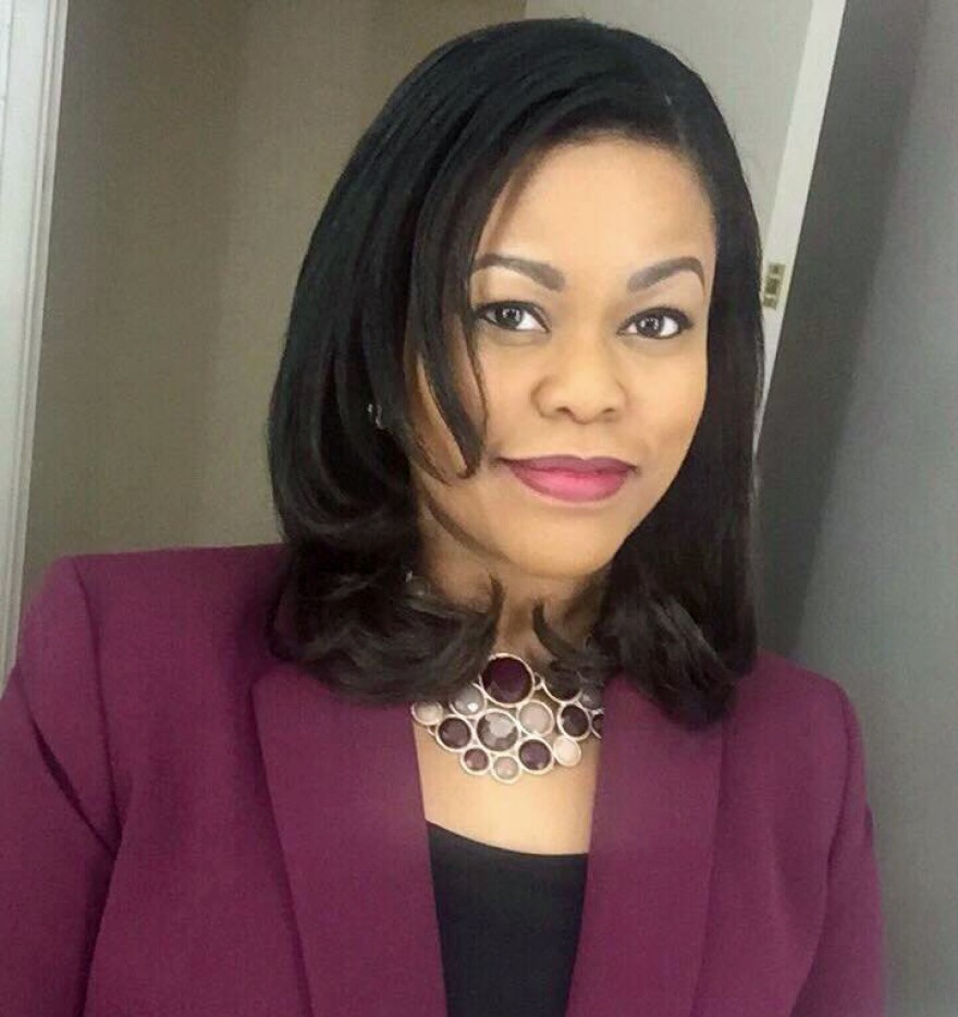 Angela Ingram did her last report Wednesday for WKRC-TV after 14 years.