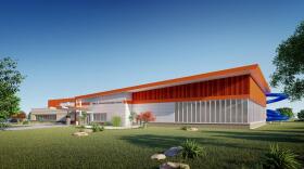 A rendering of the Willa D. Johnson Recreation Center