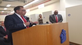 HUD Midwest Regional Administrator Joseph P. Galvin announces two CMHA resource opportunity centers are being designated "EnVision Centers."