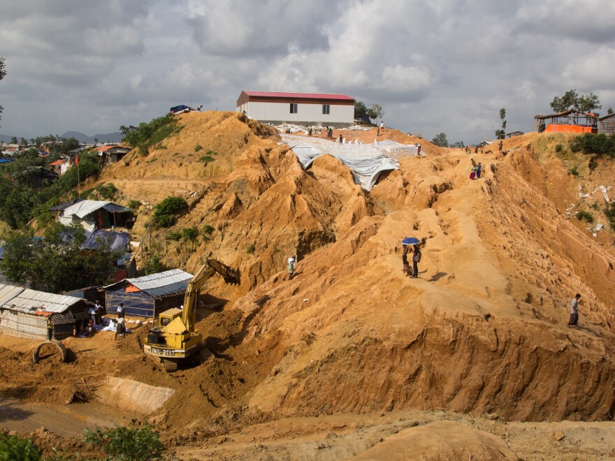 Balukhali Rohingya refugee camp