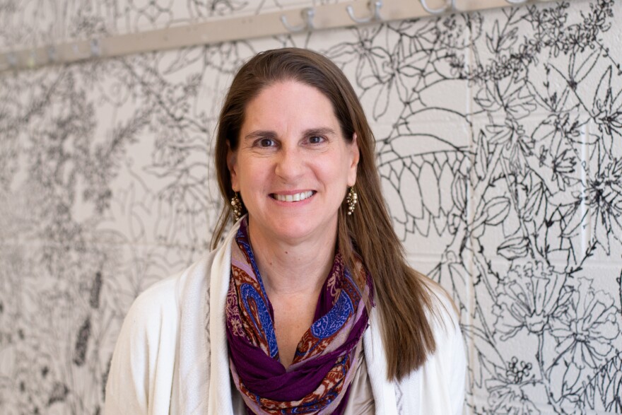 Rebecca Haberman, an associate professor of biology, directs the School of Science in Mary Baldwin's undergraduate residential college.