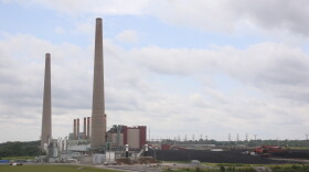 The Tennessee Valley Authority's Shawnee coal plant in western Kentucky.
