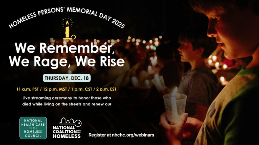 The National Homeless Persons' Memorial 2025 was observed on Dec. 18, close to the longest night of the year.