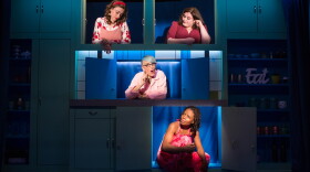 Eden Malyn, Lauren Ann Brickman, Lisa Lampanelli and Marsha Stephanie Blake in "Stuffed." (Courtesy Jeremy Daniel)