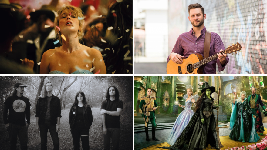 From left to right: Die, My Love, Max Miardi, Rainbow City Park & Wicked: For Good