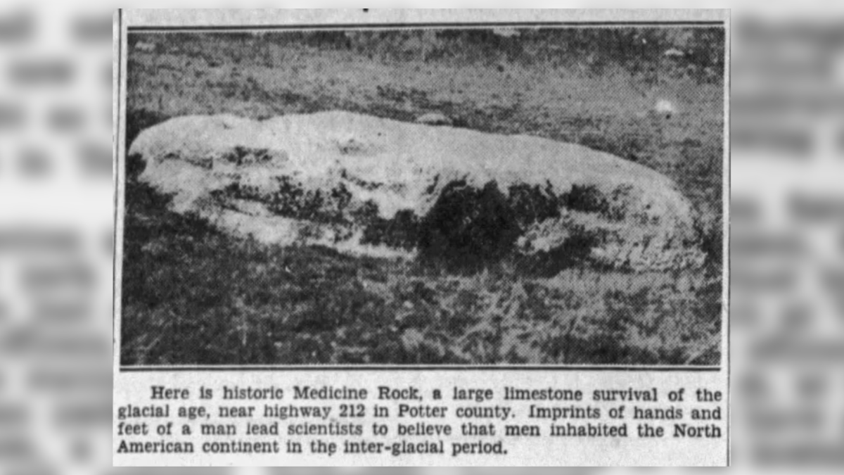 Medicine Rock dedicated | South Dakota History - Vimarsana News