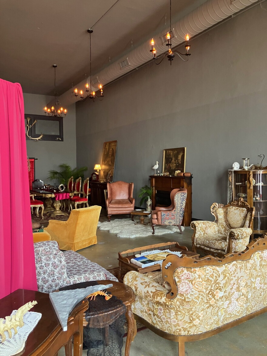 A view of the large parlor room (formerly home to Bootleg Hill) next to The Half Nelson in downtown Davenport, seen Oct. 26, 2026.