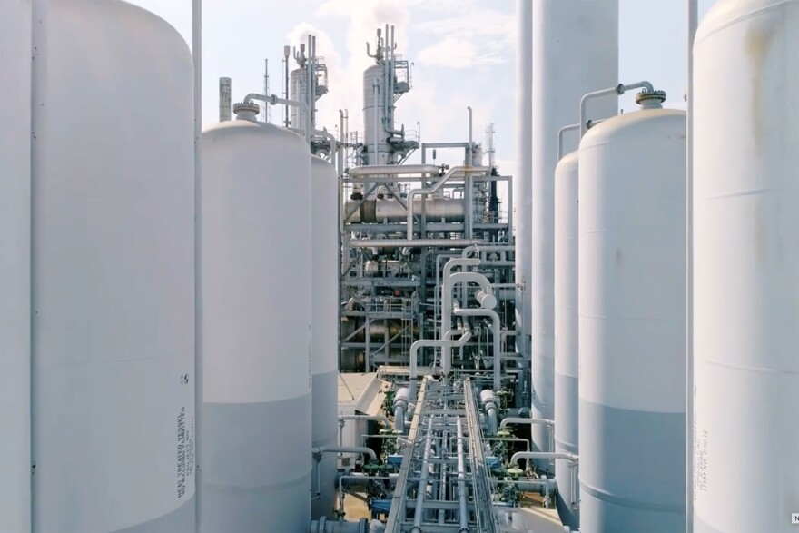 Air Products' carbon capture facility in Port Arthur, Texas.