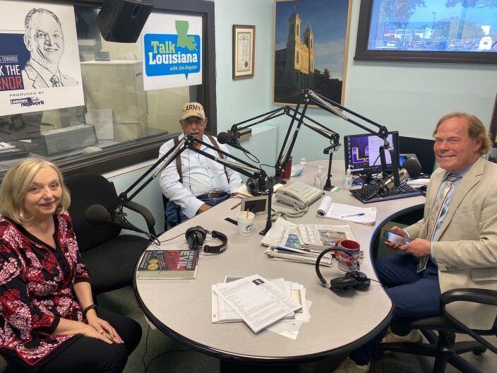 Rannah Gray and Lt Gen Honore