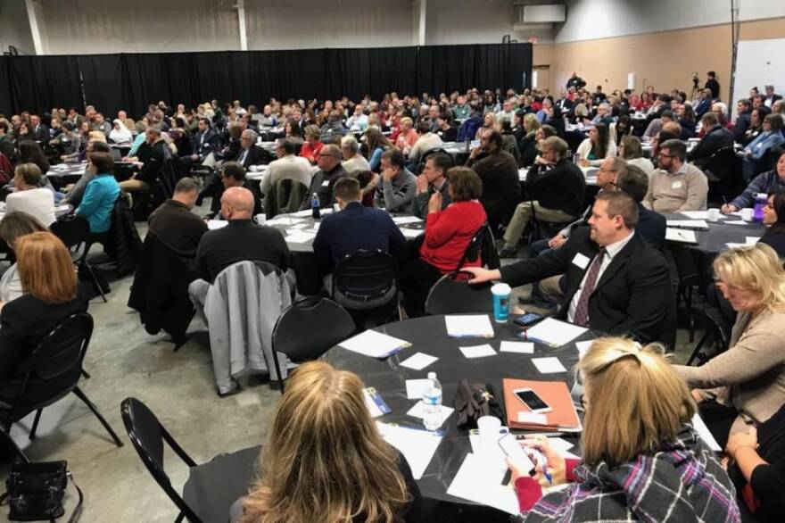 Around 400 Hoosiers joined Indianaâ€™s Lieutenant Governor for a rural opioid addiction symposium Friday in Lebanon.