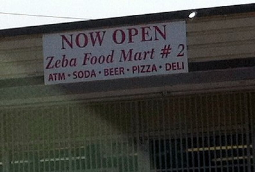 Shooting took place at Zeba Food Mart.