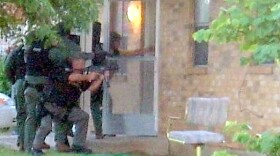 OBN Agents serve a search warrant in Caddo County