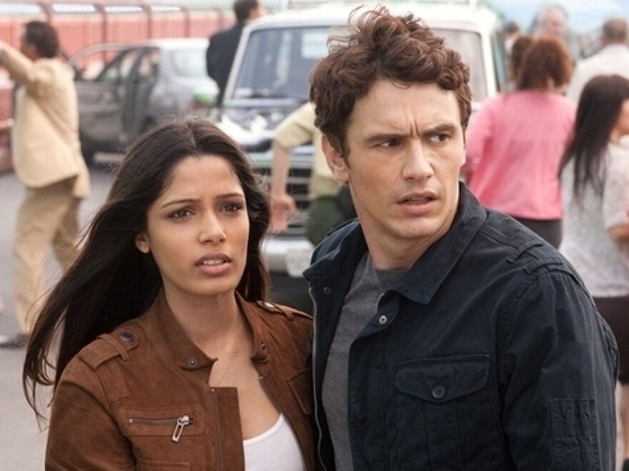 Geneticists Caroline (Freida Pinto) and Will (James Franco) spend most of the film watching helplessly as their own creations do them in — thereby granting Pinto and Franco the unique dishonor of being out-acted by fake animals.
